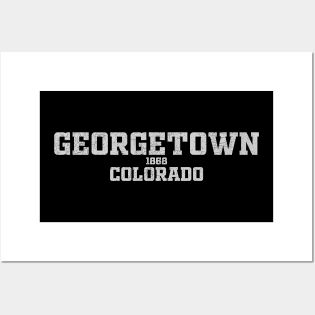 Georgetown Colorado Wall Art by LocationTees